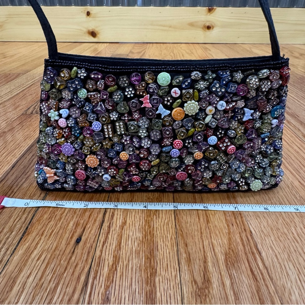Colorful Beaded Mini Bag - Picture 3 of 11
